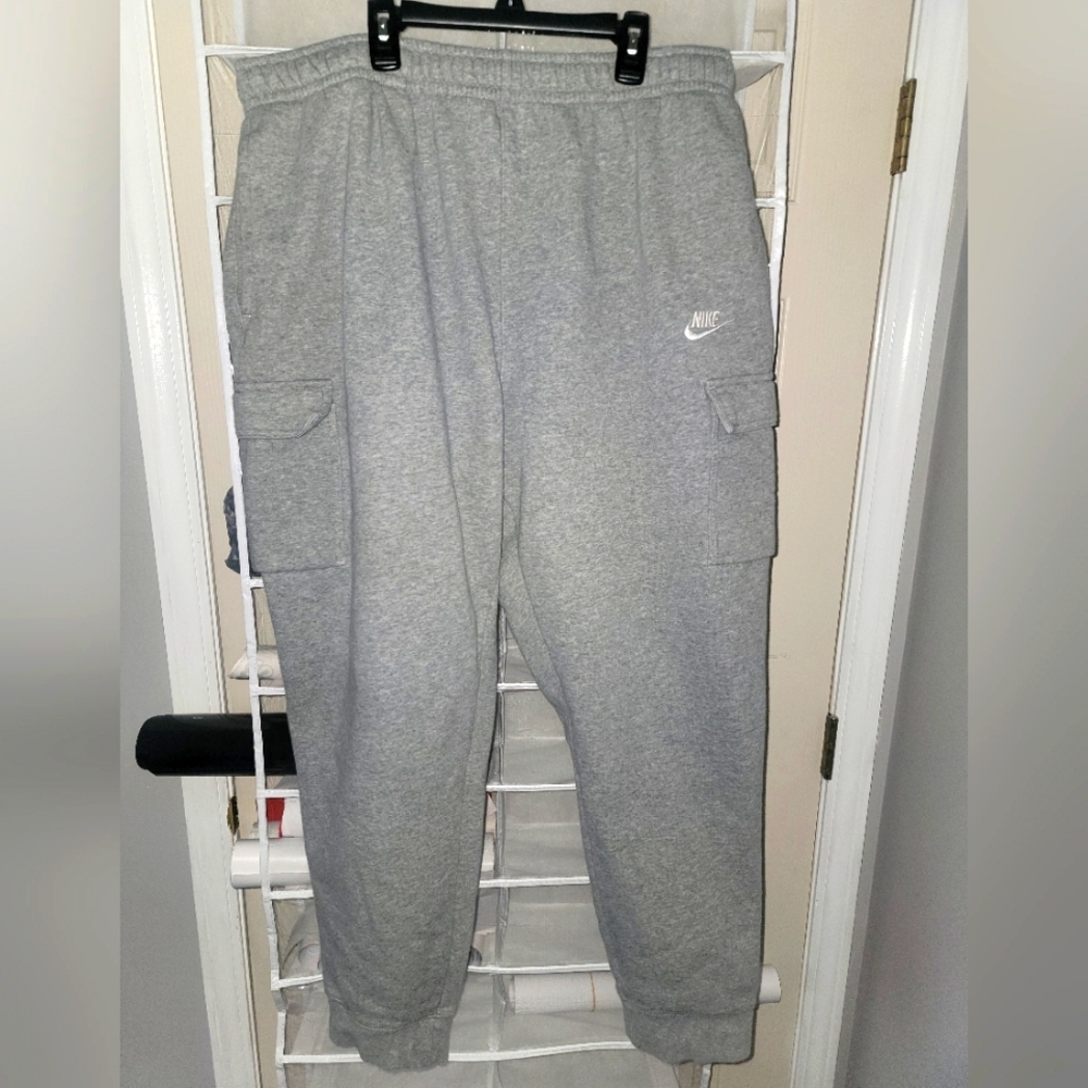 Nike Gray Sweatpants Relaxed Fit Joggers Size 2XLT